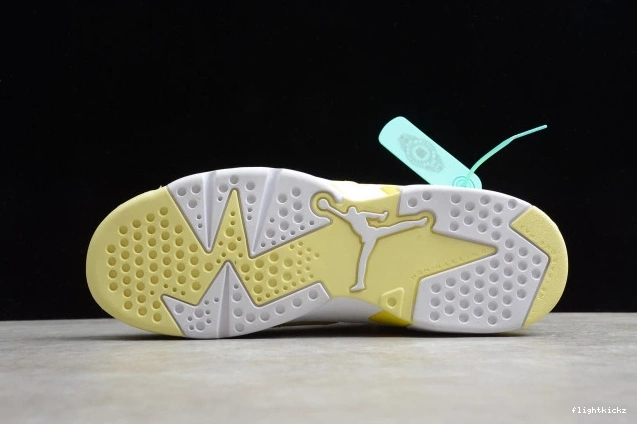 Jordan 543390-800 Dynamic Floral Yellow 6 (GS) Air Retro 1125